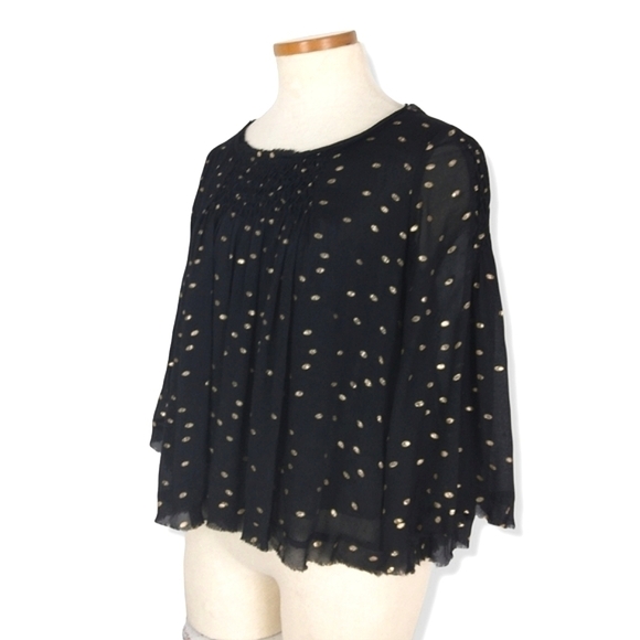 Floreat by Anthropologie Polka Dot Blouse - Picture 3 of 10